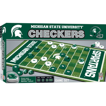 Michigan State Spartans Checkers Board Game (ONLINE ORDER ONLY)