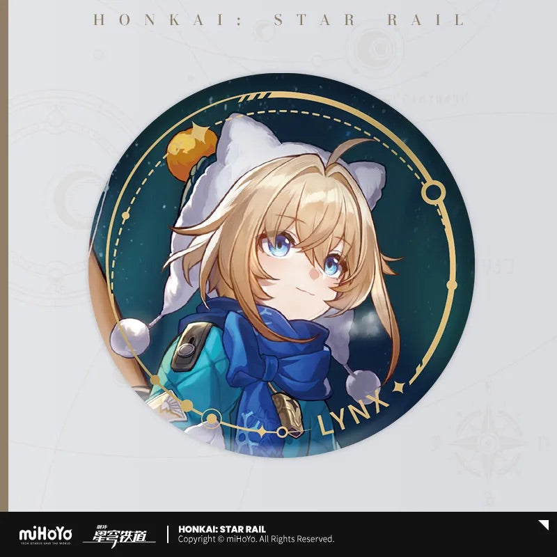 The Abundance Character Warp Artwork Tinplate Badge (ONLINE ORDER ONLY)