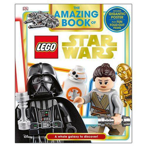 The Amazing Book of LEGO Star Wars Hardcover Book (Online Order Only)
