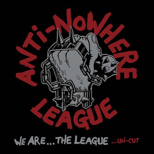 The Anti-Nowhere League - We Are The League - Splatter Silver Red [Vinyl] (ONLINE ORDER ONLY)