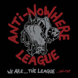 The Anti-Nowhere League - We Are The League - Splatter Silver Red [Vinyl] (ONLINE ORDER ONLY)