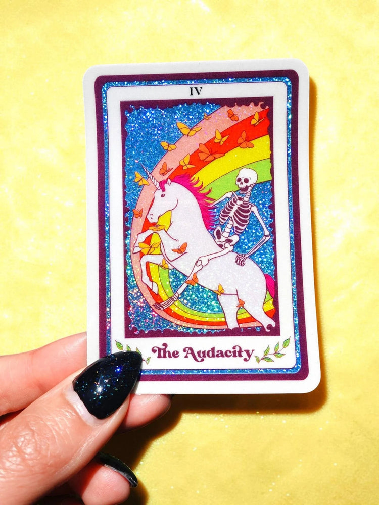 The Audacity Tarot Sticker