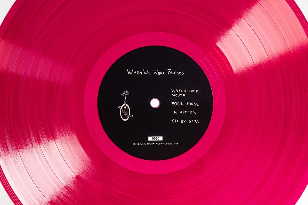 When We Were Friends (180 Gram Pink "Eco-Sonic" Injection Mold Pressing / Non-PVC) [Vinyl] (ONLINE ORDER ONLY)