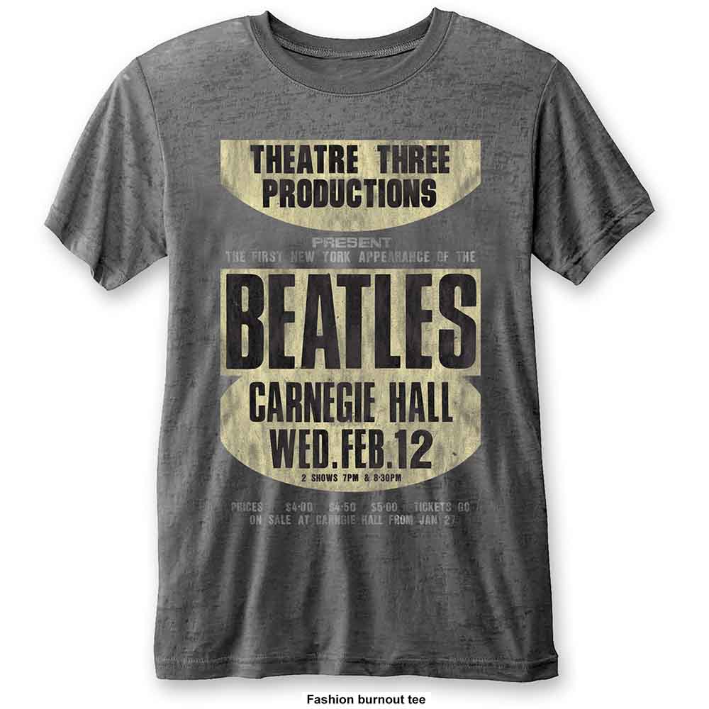 The Beatles - Carnegie Hall [T-Shirt] (ONLINE ORDER ONLY)