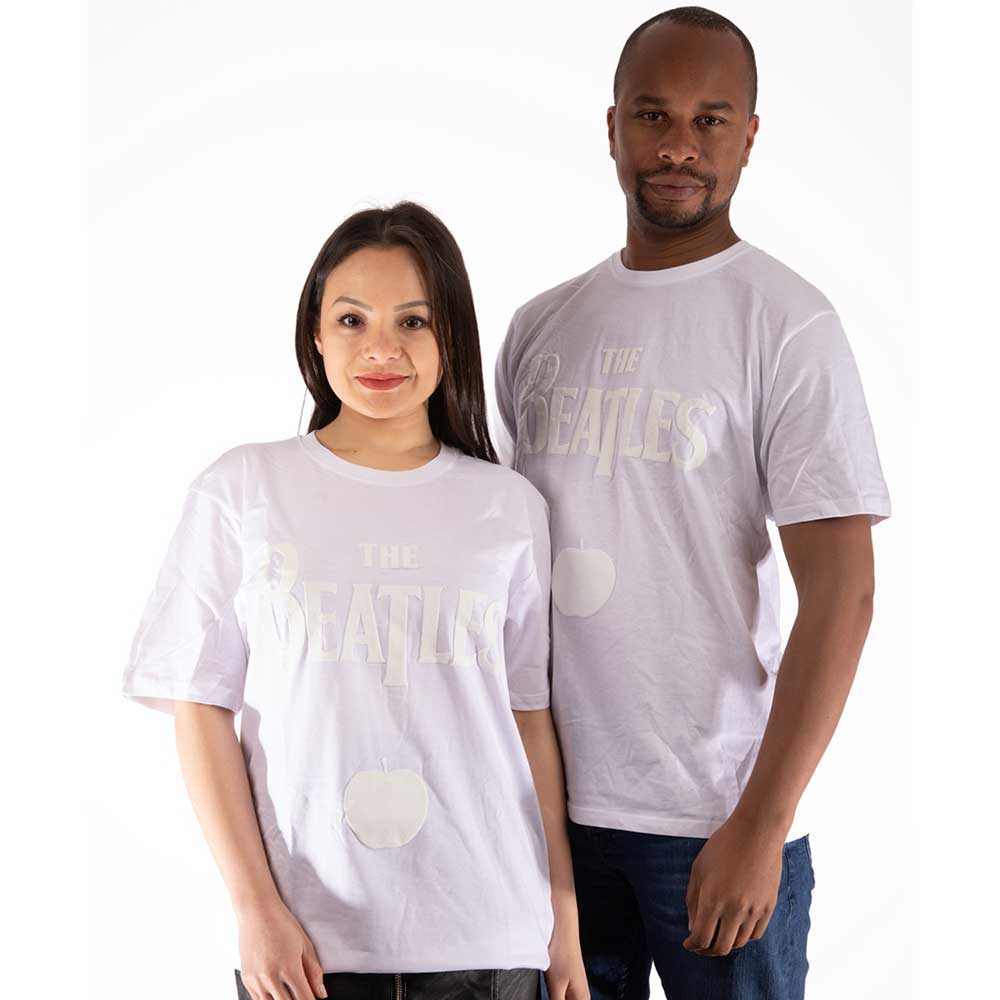 Drop T Logo & Apple White-on-White [] (ONLINE ORDER ONLY)