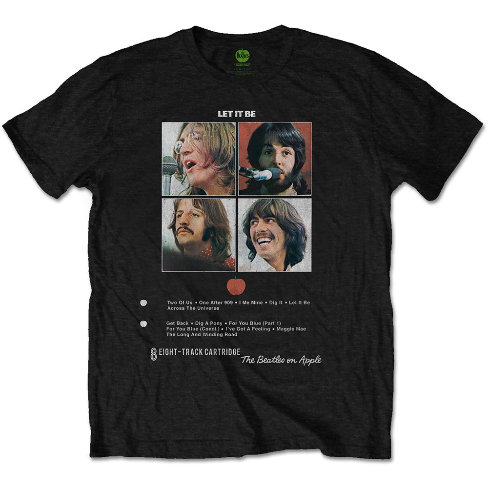 The Beatles - Let it Be 8 Track [T-Shirt] (ONLINE ORDER ONLY)