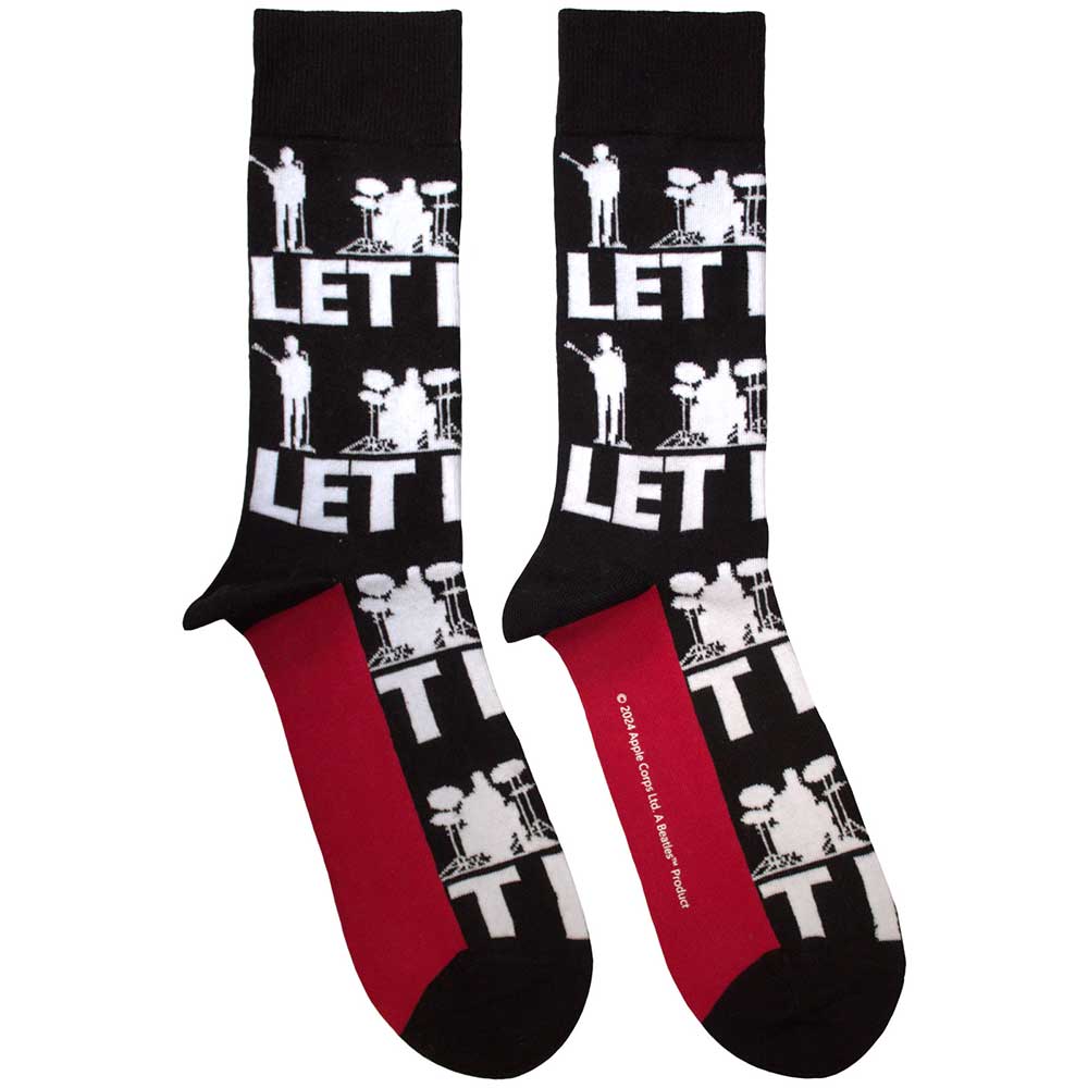 Let It Be Silhouettes Repeat [Socks] (ONLINE ORDER ONLY)
