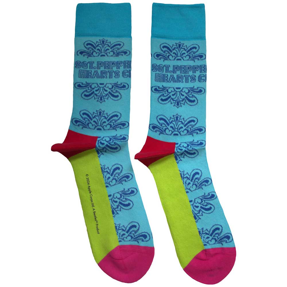 Sgt Pepper Text Outlines [Socks] (ONLINE ORDER ONLY)