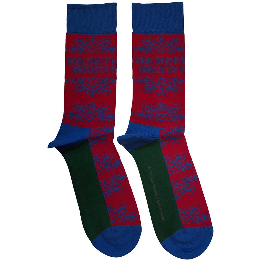 Sgt Pepper Text Outlines [Socks] (ONLINE ORDER ONLY)