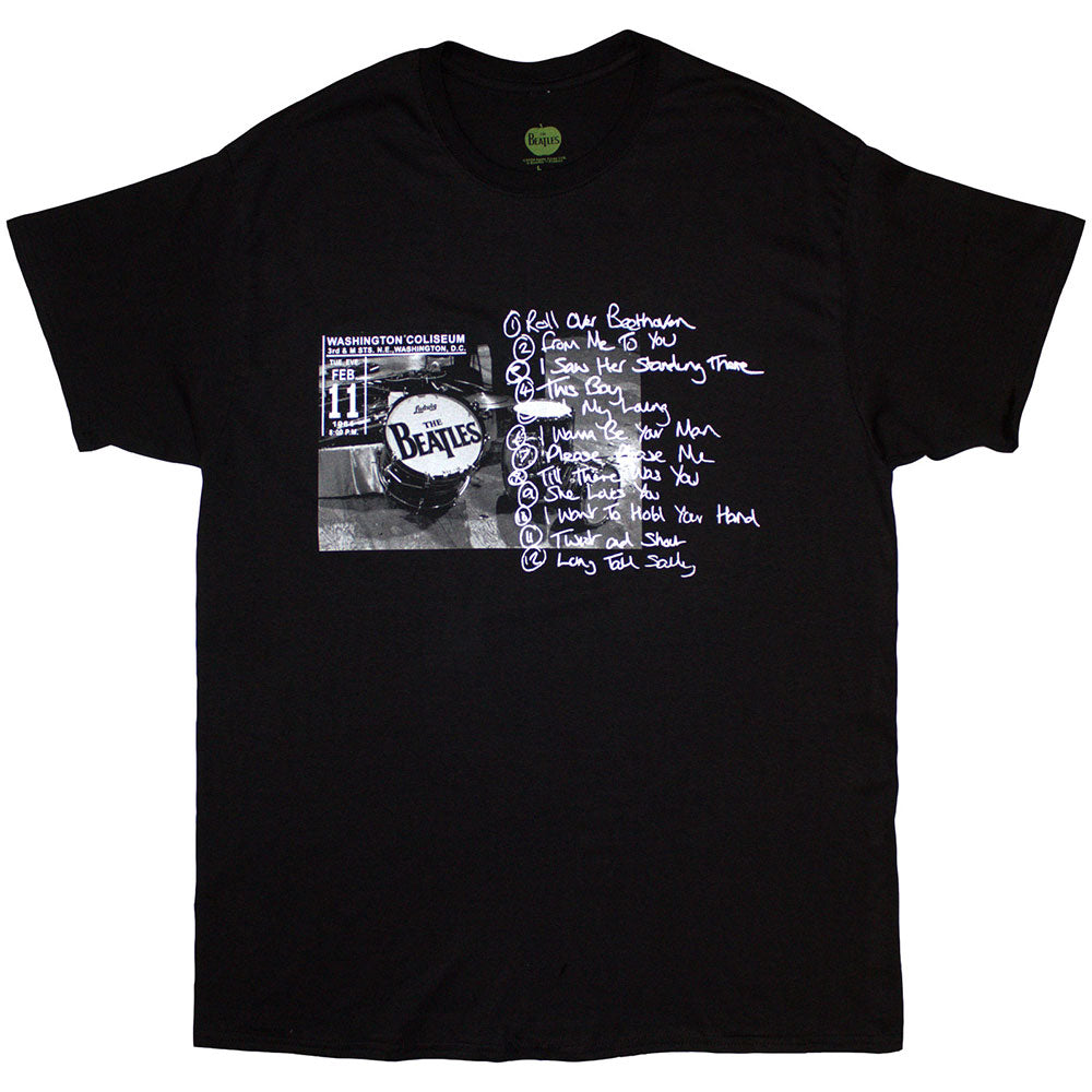 Washington '64 Drum Photo & Setlist [] (ONLINE ORDER ONLY)