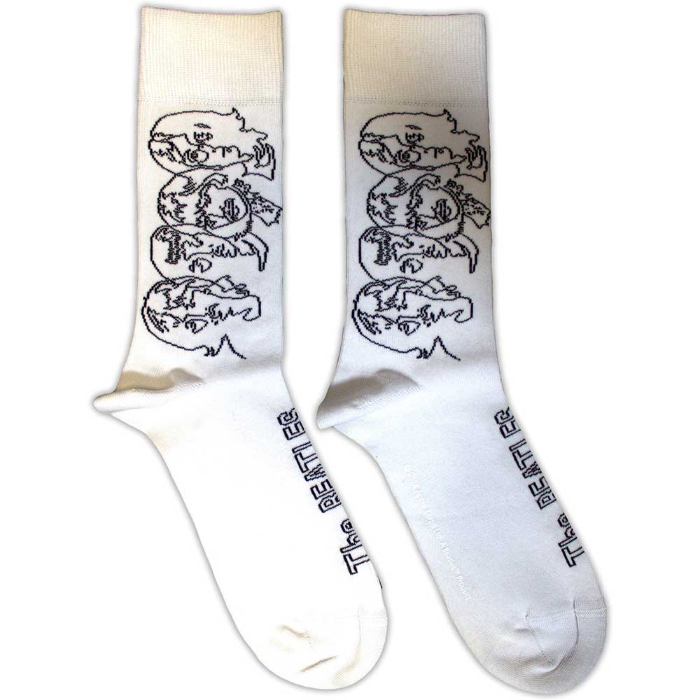 White Album Faces Outlines [Socks] (ONLINE ORDER ONLY)