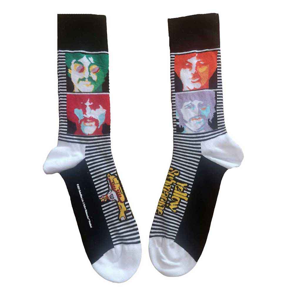 Yellow Submarine Sea of Science Faces Colour [Socks] (ONLINE ORDER ONLY)