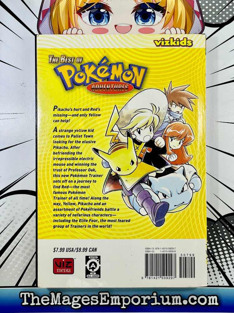 The Best of Pokemon Adventures Yellow (Online Order Only)