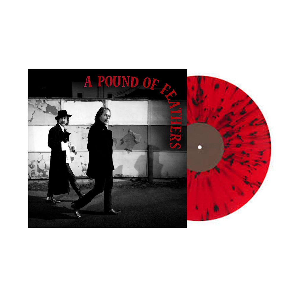 A Pound Of Feathers (Indie Exclusive) [Red With Black Spatter Vinyl] [Vinyl] (ONLINE ORDER ONLY)