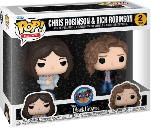 Funko Pop! Rocks: The Black Crowes - Chris Robinson & Rich Robinson, 2-Pack (Vinyl Figure, 2 Pack) [Action Figure] (Online Order Only) (ONLINE ORDER ONLY)