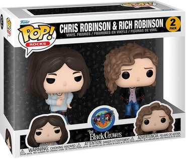 Funko Pop! Rocks: The Black Crowes - Chris Robinson & Rich Robinson, 2-Pack (Vinyl Figure, 2 Pack) [Action Figure] (Online Order Only) (ONLINE ORDER ONLY)