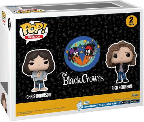 Funko Pop! Rocks: The Black Crowes - Chris Robinson & Rich Robinson, 2-Pack (Vinyl Figure, 2 Pack) [Action Figure] (Online Order Only) (ONLINE ORDER ONLY)