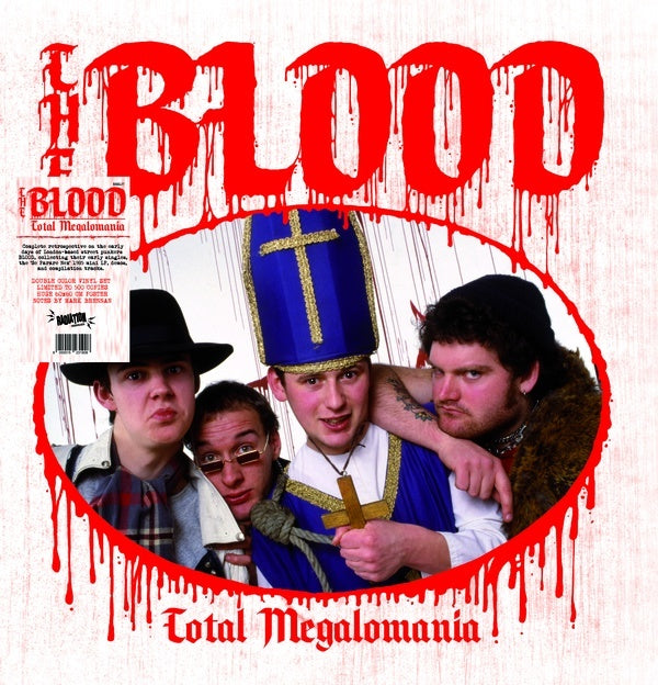 THE BLOOD - Total Megalomania (Blue/White Vinyl) [Vinyl]
