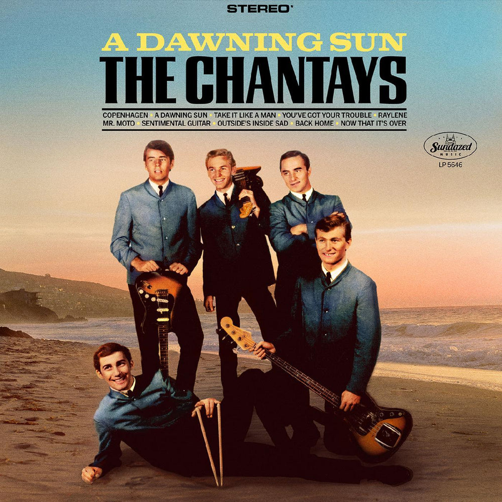 The Chantays - A Dawning Sun (SEAGLASS BLUE VINYL) [Vinyl] (ONLINE ORDER ONLY)