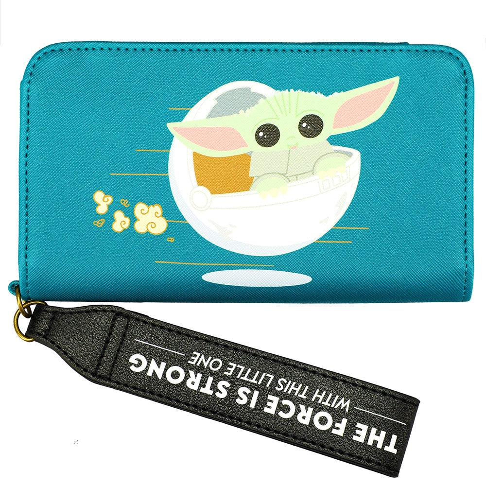 Star Wars: The Mandalorian Grogu Kawaii Wristlet Tech Wallet (Online Order Only)