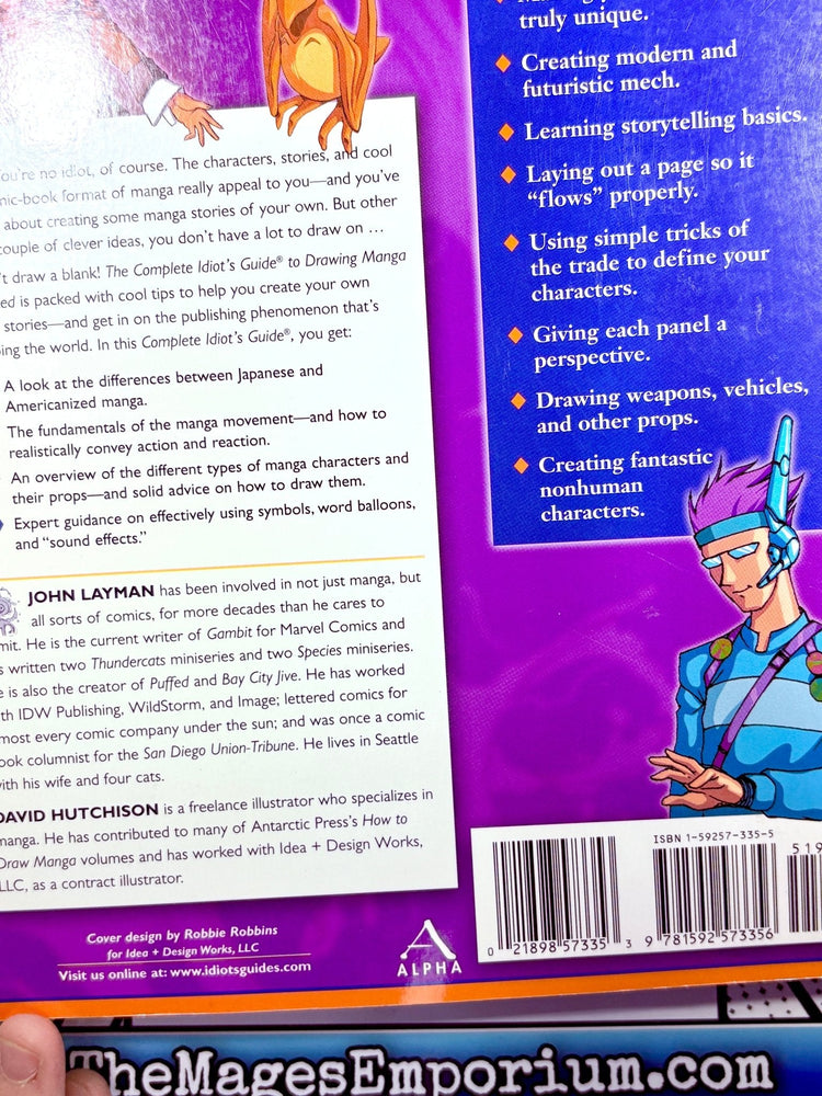 The Complete Idiot's Guide To Drawing Manga (Online Order Only)