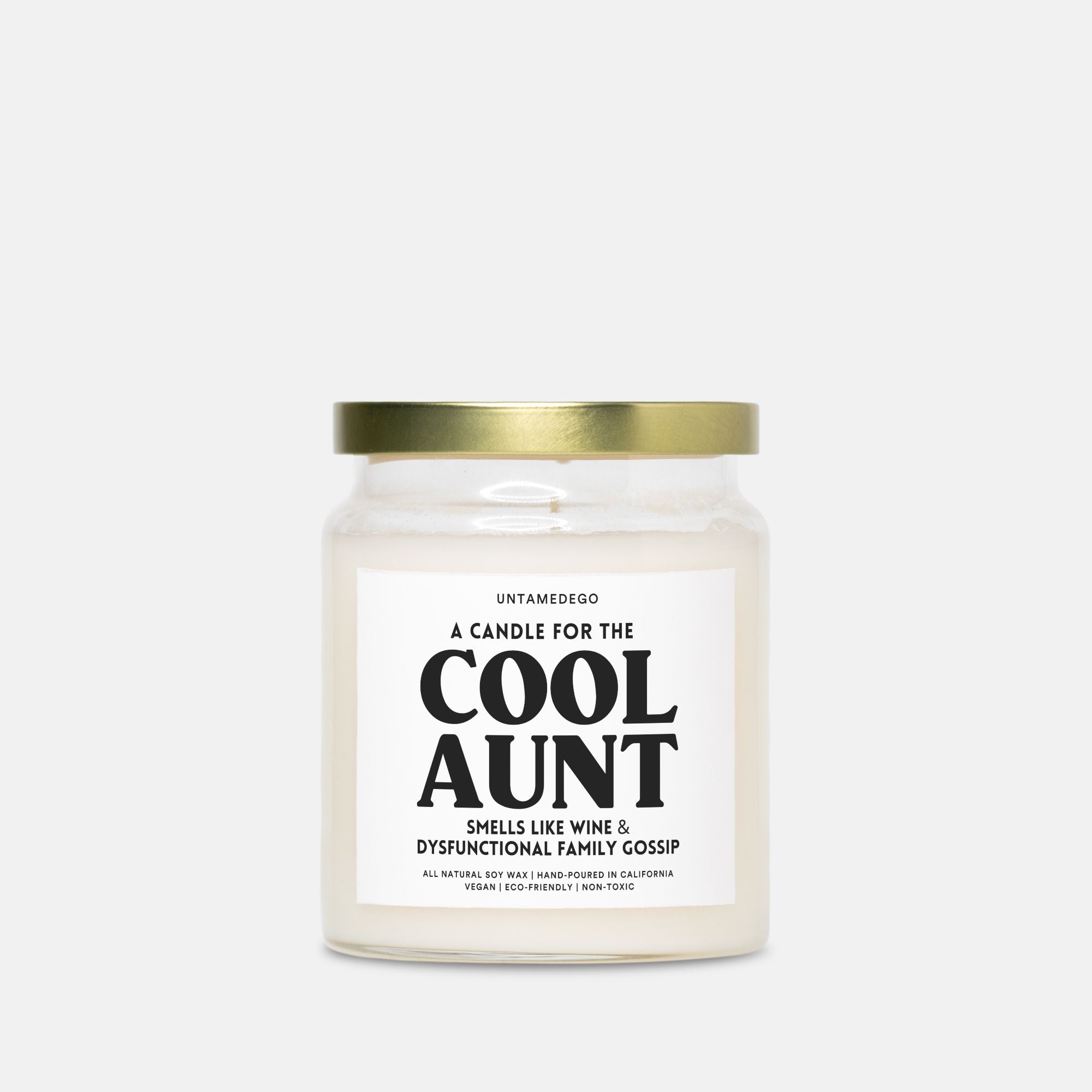 The Cool Aunt Hand Poured Candle (ONLINE ORDER ONLY)