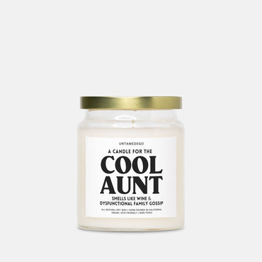 The Cool Aunt Hand Poured Candle (ONLINE ORDER ONLY)