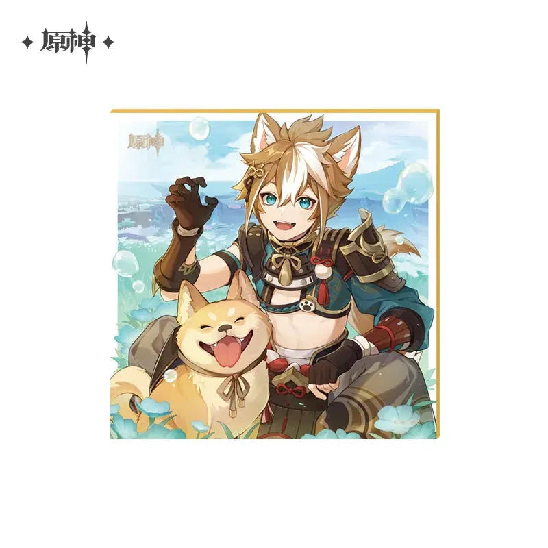 Genshin Impact The Day of Destiny Series Shikishi Cardboard