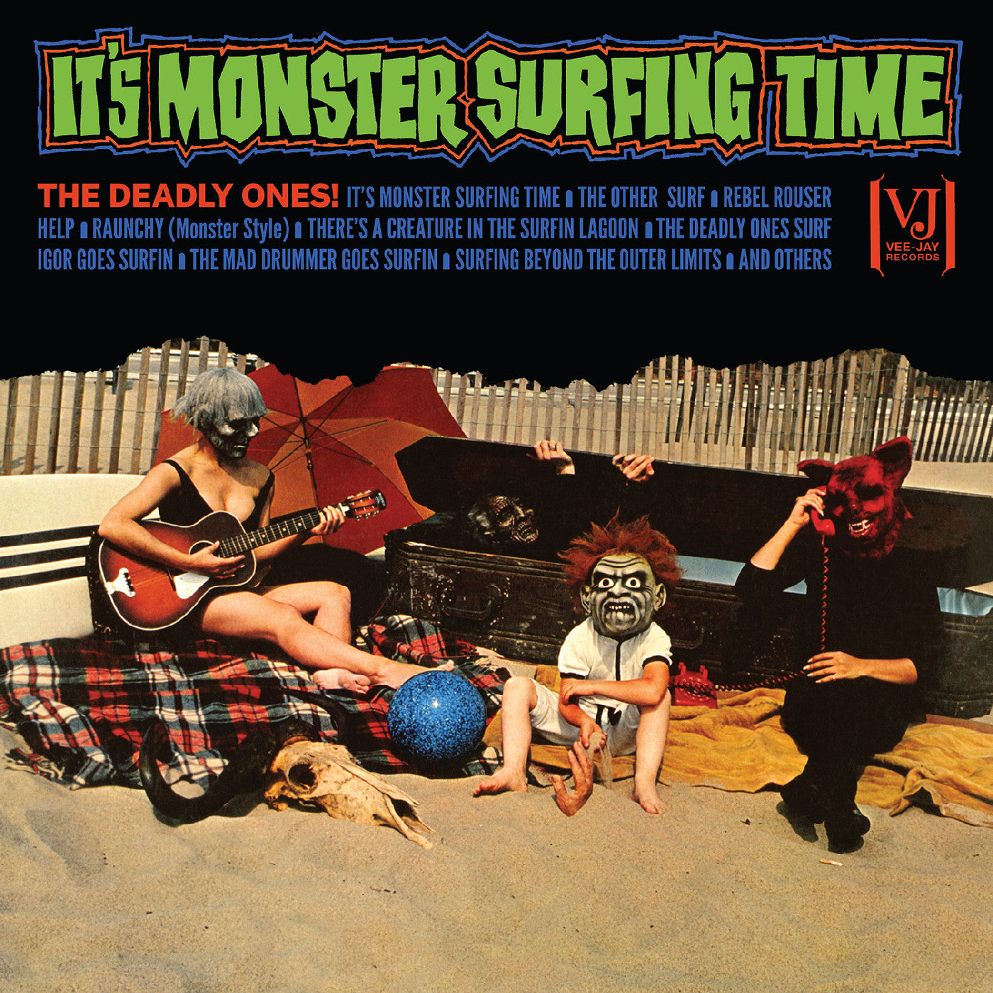 It'S Monster Surfing Time (All-Analog) (Bloody Pumpkin Vinyl) [Vinyl] (ONLINE ORDER ONLY)