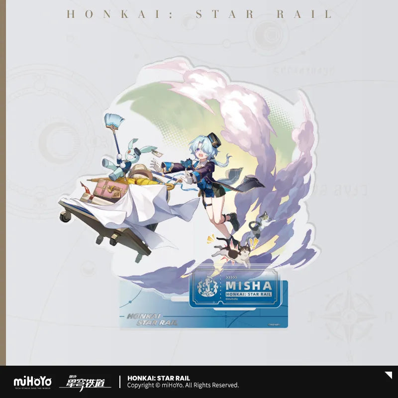 The Destruction Character Warp Artwork Acrylic Stand (ONLINE ORDER ONLY)