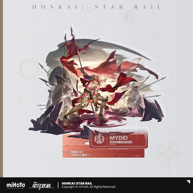The Destruction Character Warp Artwork Acrylic Stand (ONLINE ORDER ONLY)