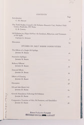 The Ecological Effects of Oil Pollution on Littoral Communities (ONLINE ORDER ONLY)