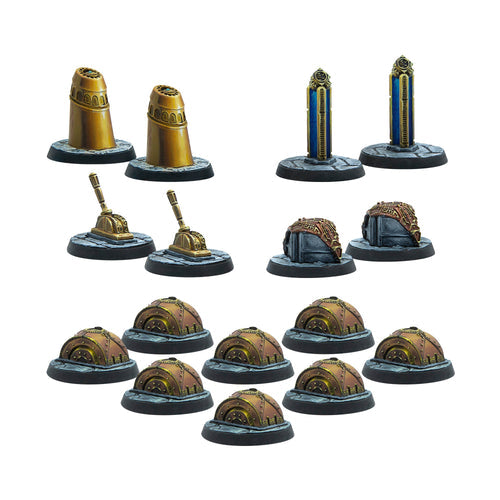 The Elder Scrolls: Call to Arms - Dwemer Markers and Tokens (ONLINE ORDER ONLY)