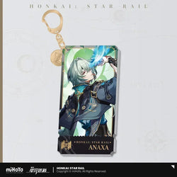 Honkai: Star Rail The Erudition Character Warp Artwork Acrylic Keychain
