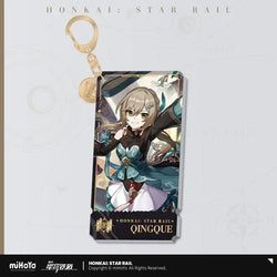 Honkai: Star Rail The Erudition Character Warp Artwork Acrylic Keychain