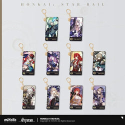 Honkai: Star Rail The Erudition Character Warp Artwork Acrylic Keychain