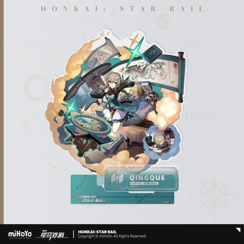Honkai: Star Rail The Erudition Character Warp Artwork Acrylic Stand