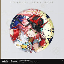 Honkai: Star Rail The Erudition Character Warp Artwork Tinplate Badge