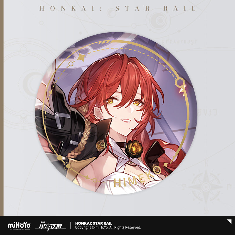 The Erudition Character Warp Artwork Tinplate Badge (ONLINE ORDER ONLY)