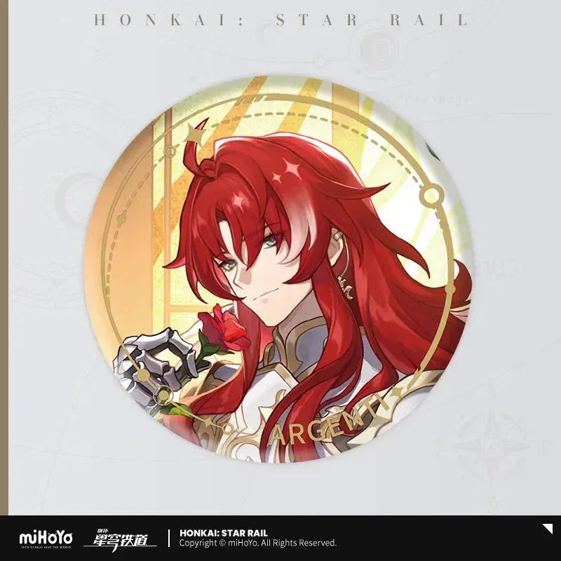 Honkai: Star Rail The Erudition Character Warp Artwork Tinplate Badge