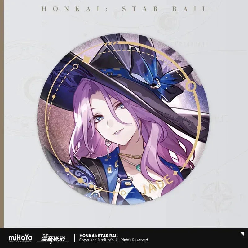 Honkai: Star Rail The Erudition Character Warp Artwork Tinplate Badge