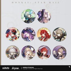 The Erudition Character Warp Artwork Tinplate Badge (ONLINE ORDER ONLY)