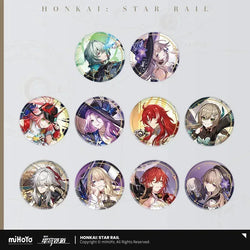 Honkai: Star Rail The Erudition Character Warp Artwork Tinplate Badge