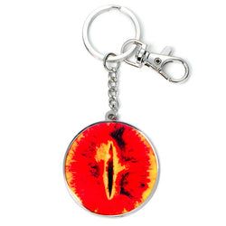 The Eye of Sauron Lord of the Rings Enamel Keychain (Online Order Only)