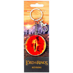 The Eye of Sauron Lord of the Rings Enamel Keychain (Online Order Only)