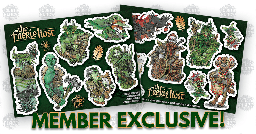 The Faerie Host Stickers (Part 2) (ONLINE ORDER ONLY)