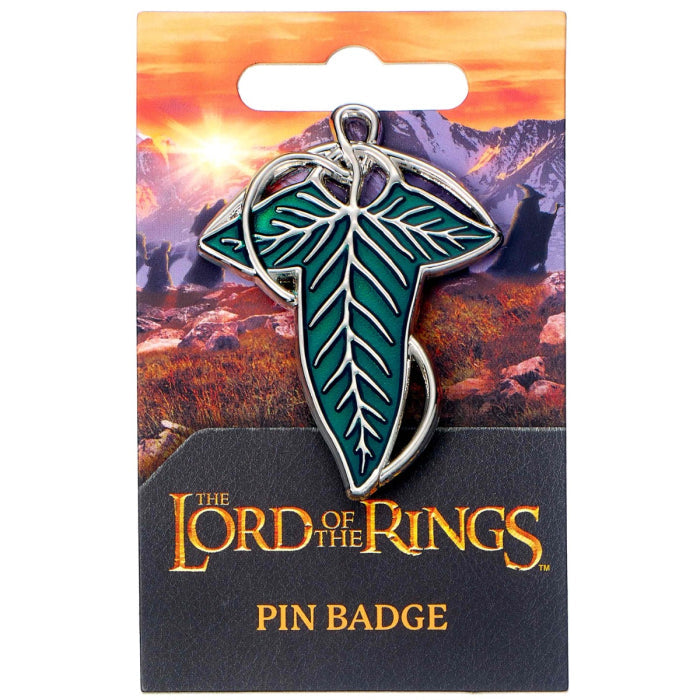 Lord of the Rings Elven Leaf Brooch Enamel Pin (Online Order Only)