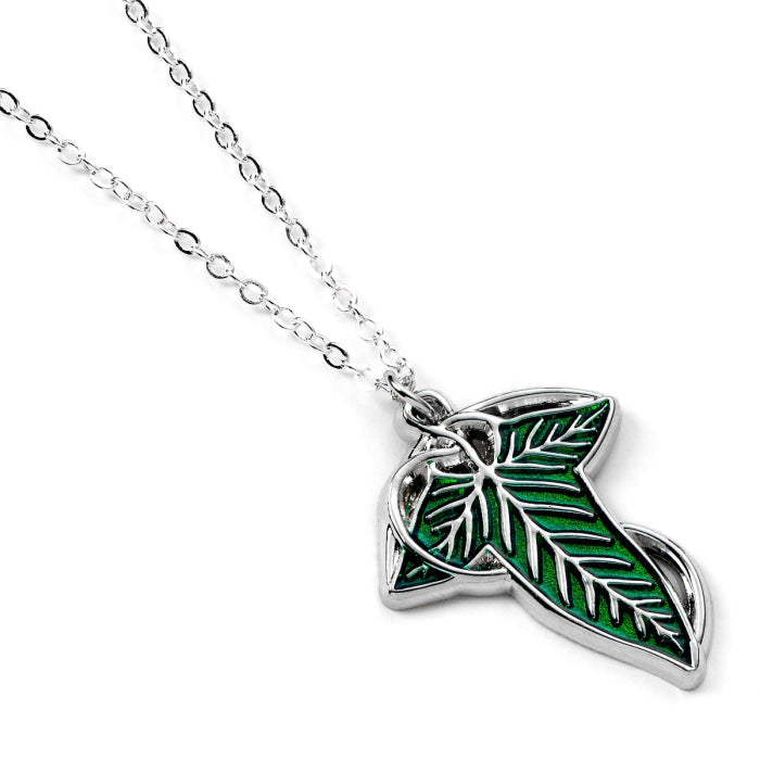Lord of the Rings Frodo Elven Leaf Brooch Necklace (Online Order Only)
