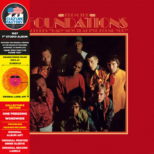 From The Foundations ("Baby Now That I Found You") (Orange Smoke Colored Vinyl) [Vinyl] (ONLINE ORDER ONLY)