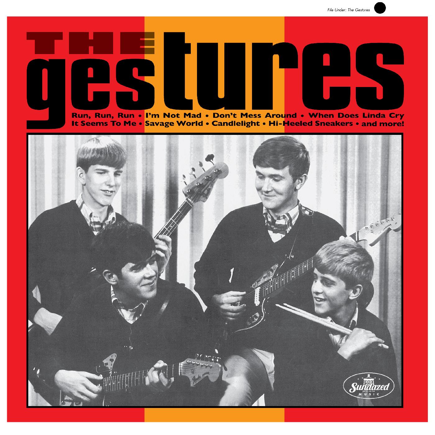 The Gestures (ORANGE VINYL) [Vinyl] (ONLINE ORDER ONLY)